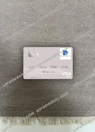 Senegal The International Commercial Bank visa debit card photolook front